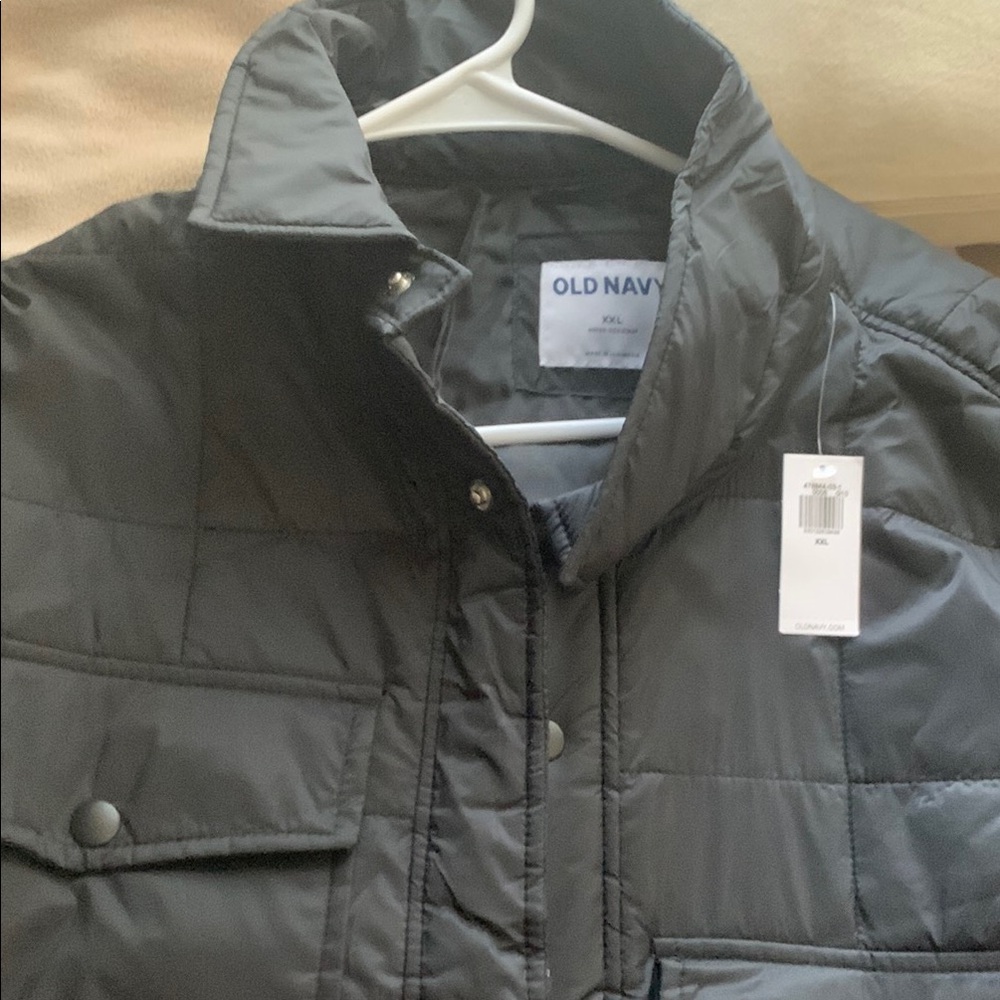 Old Navy Black Quilted Jacket